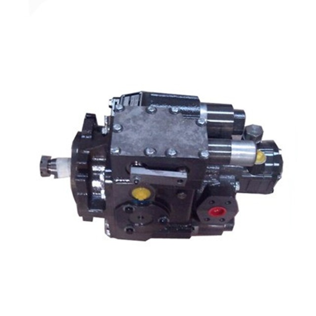 Hydraulic piston pump for harvester